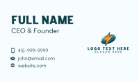 Electricity Power Bolt Business Card Image Preview