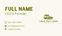 Logistic Delivery Truck Business Card Image Preview