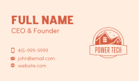 House Roofing Realty Business Card Image Preview