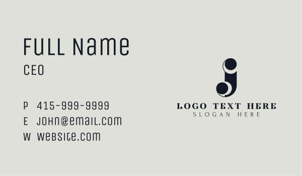 Bespoke Jewelry Boutique  Business Card Design Image Preview