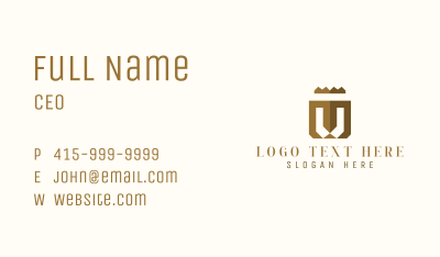 Corporation Firm Letter V Business Card Image Preview