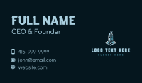 Royal Knight Armor Business Card Design