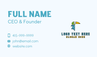 Toucan Delivery Courier Business Card Image Preview