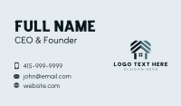 Roof Property Roofing Business Card Design