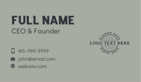 Classic Circle Enterprise  Business Card Image Preview