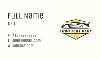 Race Car Motorsport Business Card Image Preview