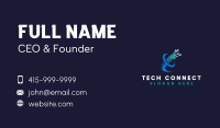 Tech Cable Wire Business Card Image Preview