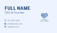 Animal Pet Care Heart Business Card Image Preview