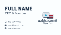 Star Flag Business Card Image Preview