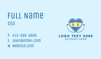 Heart Doctor Medicine Stethoscope Business Card Image Preview