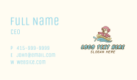 Monkey Wave Surfing Business Card Image Preview