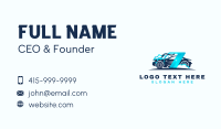 Car Wash Automotive Maintenance Business Card Image Preview