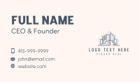 Abstract House Property Building Business Card Design