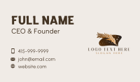 Quill Feather Publication Business Card Design