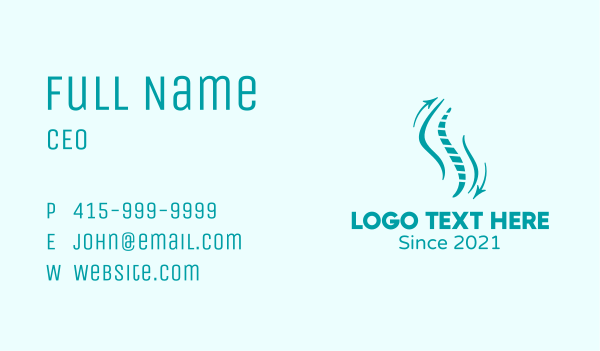Spinal Cord Treatment Business Card Design Image Preview