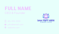 Retro Bunny Rabbit Business Card Image Preview