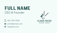 Acupuncture Leaf Therapy  Business Card Image Preview