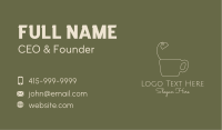 Teacup Dinosaur Business Card Image Preview