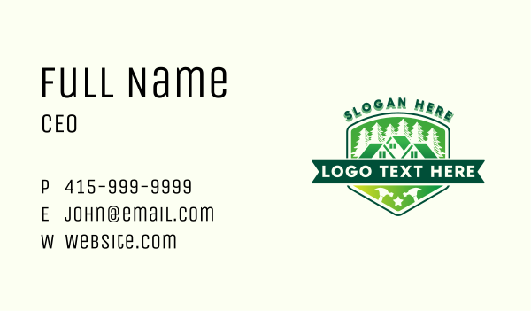 House Roofing Builder Business Card Design Image Preview
