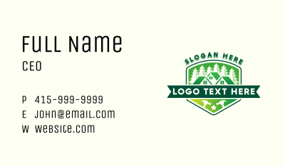 House Roofing Builder Business Card Image Preview