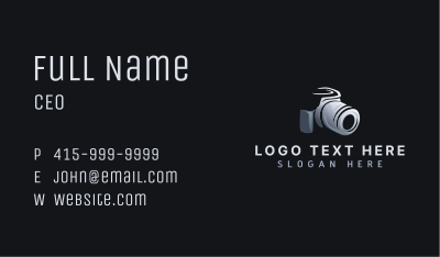 Camera Lens Studio Business Card Image Preview