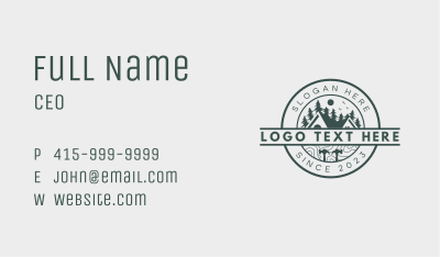 House Roofing Carpentry Business Card Image Preview