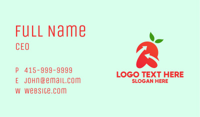 Healthy Fruit Grower Business Card Image Preview