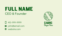 Eco Seedling Circle Business Card Image Preview