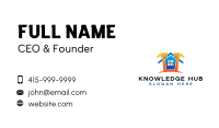 Builder Hammer Renovation Business Card Image Preview