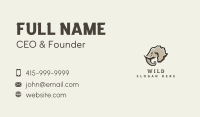 Elephant Animal Africa Business Card Image Preview