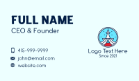 Seattle Tower Badge Business Card Image Preview