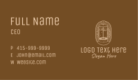 Business card coffee design