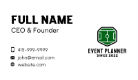 Soccer Tournament Shield Business Card Image Preview