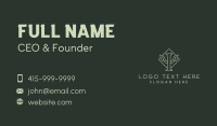 Natural Therapy Counseling Business Card Image Preview