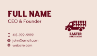 Wine Delivery Truck Business Card Image Preview