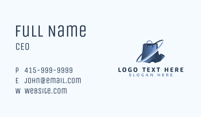 Shopping Bag Shirt Business Card Image Preview