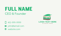 Leaf Cake Slice  Business Card Preview