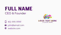 Wall Art Graffiti Business Card Design