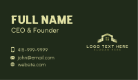Window House Roofing Business Card Design