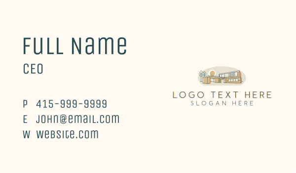 House Property Builder Business Card Design Image Preview