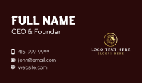 Majestic Luxury Lion  Business Card Design