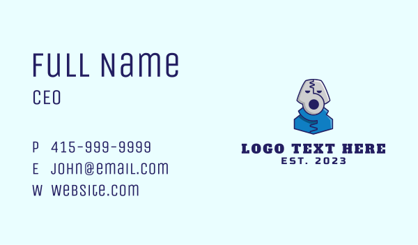 Pliers Tool Mascot Business Card Design Image Preview