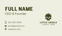 Bolt Punk Skull Bar Business Card Image Preview