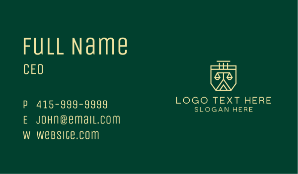 Judiciary Law Firm  Business Card Design Image Preview