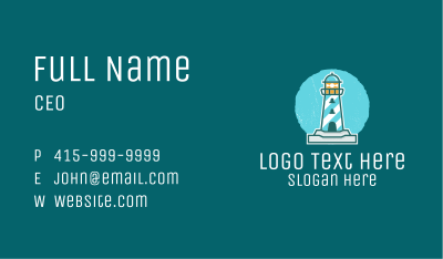 Lighthouse Tower  Business Card