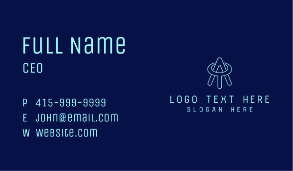 Logistics Arrow Letter A  Business Card Design Image Preview