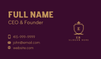 Book Crown Shield Firm Business Card Image Preview