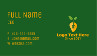 Mango Fork Restaurant  Business Card Image Preview