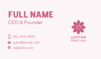 Flower Paint Watercolor  Business Card Image Preview