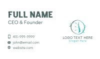 Natural Acupuncture Treatment  Business Card Image Preview